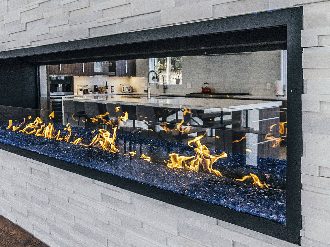 fireplace gas