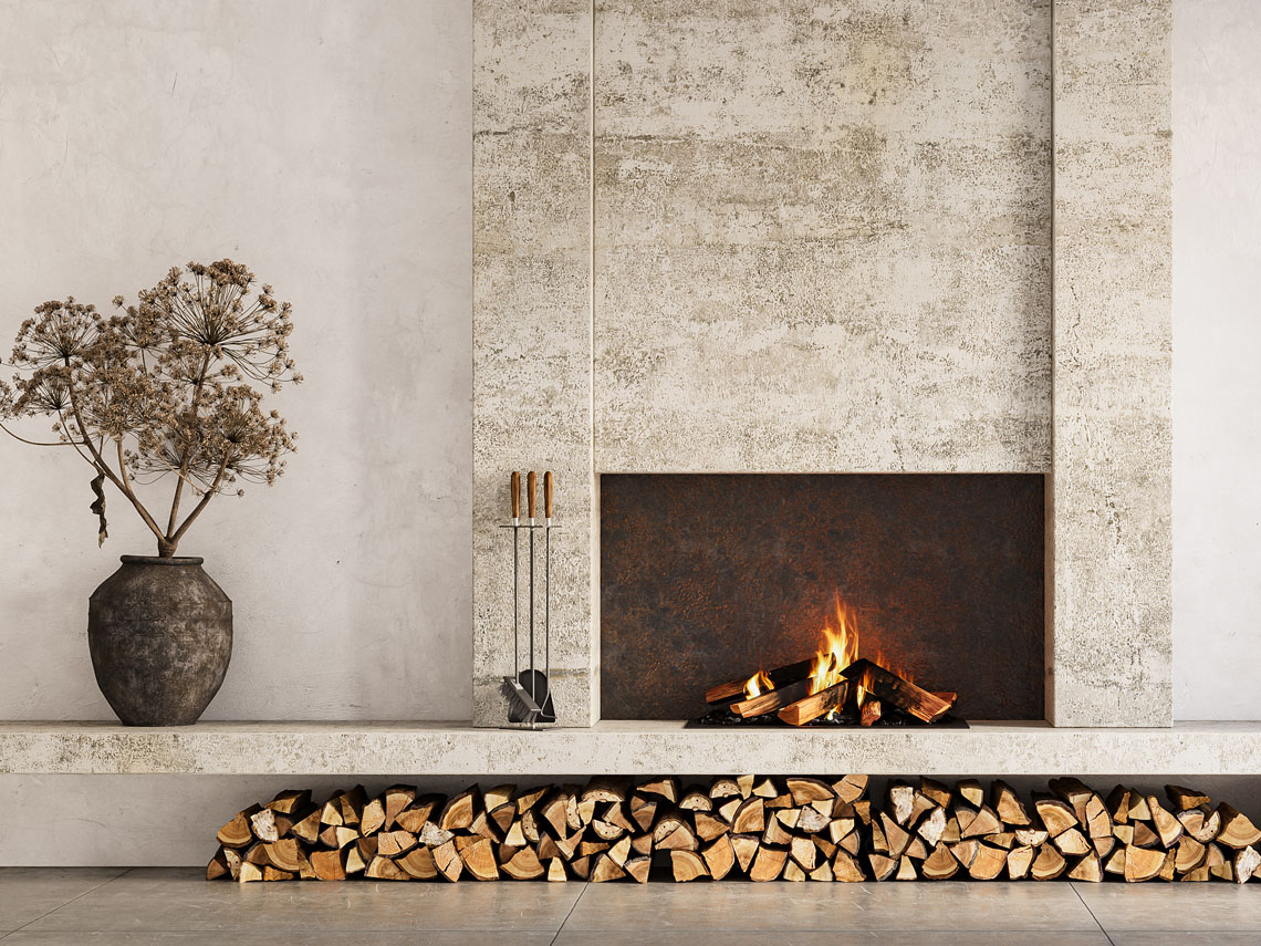 fireplace wood